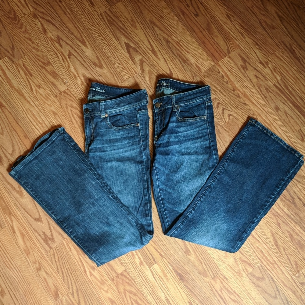 Lot of 2 American Eagle Jeans
